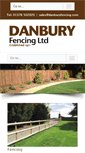Mobile Screenshot of danburyfencing.com